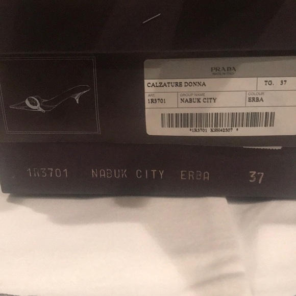 Authentic gently worn Prada shoes - Picture 2 of 7